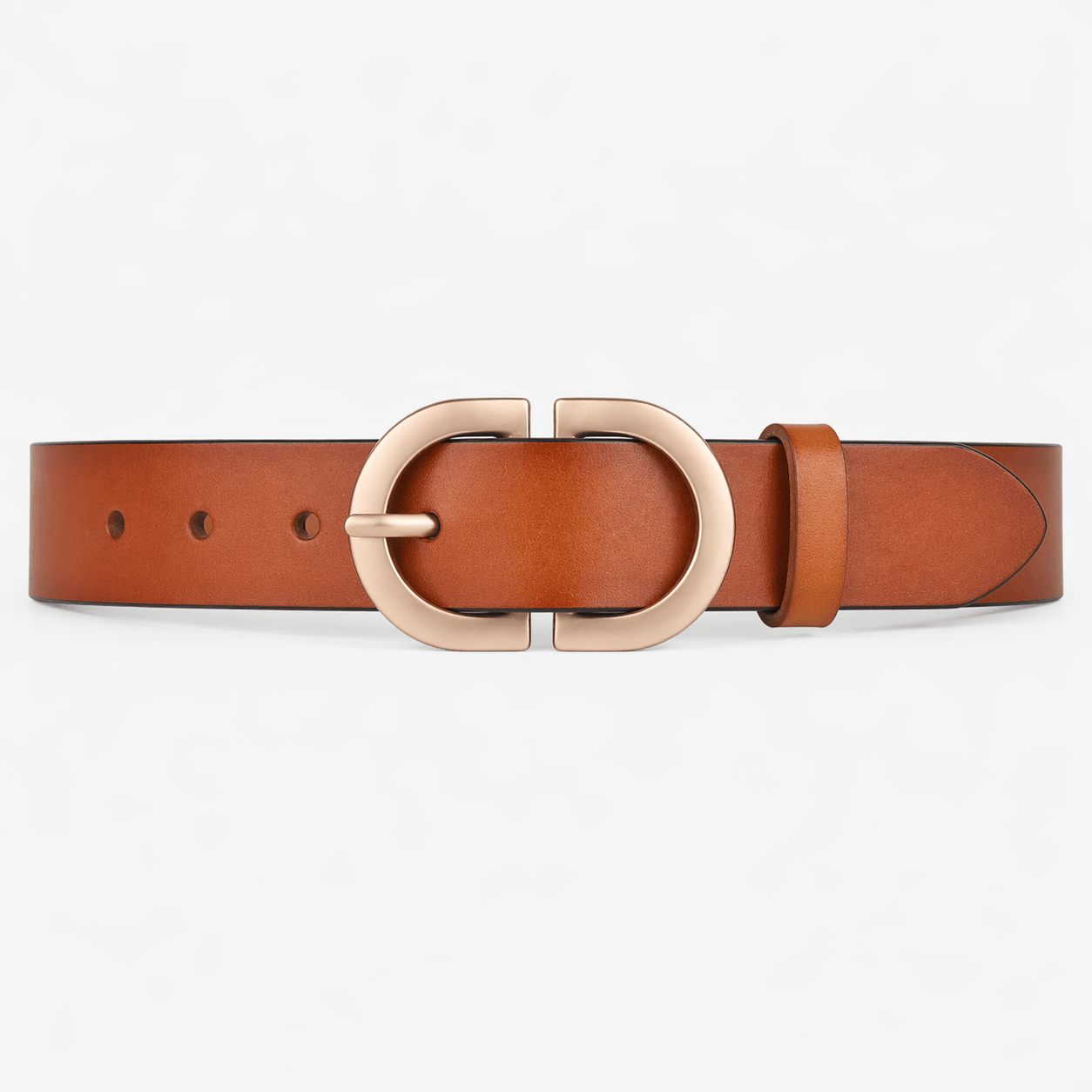 Women's brown denim belt - MIXPER