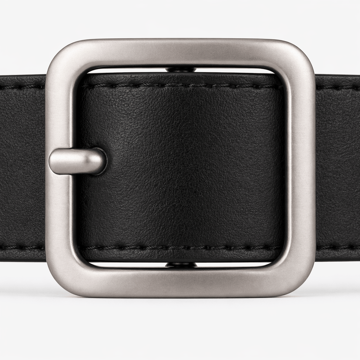Women's fashion square buckle belt - KANFIL