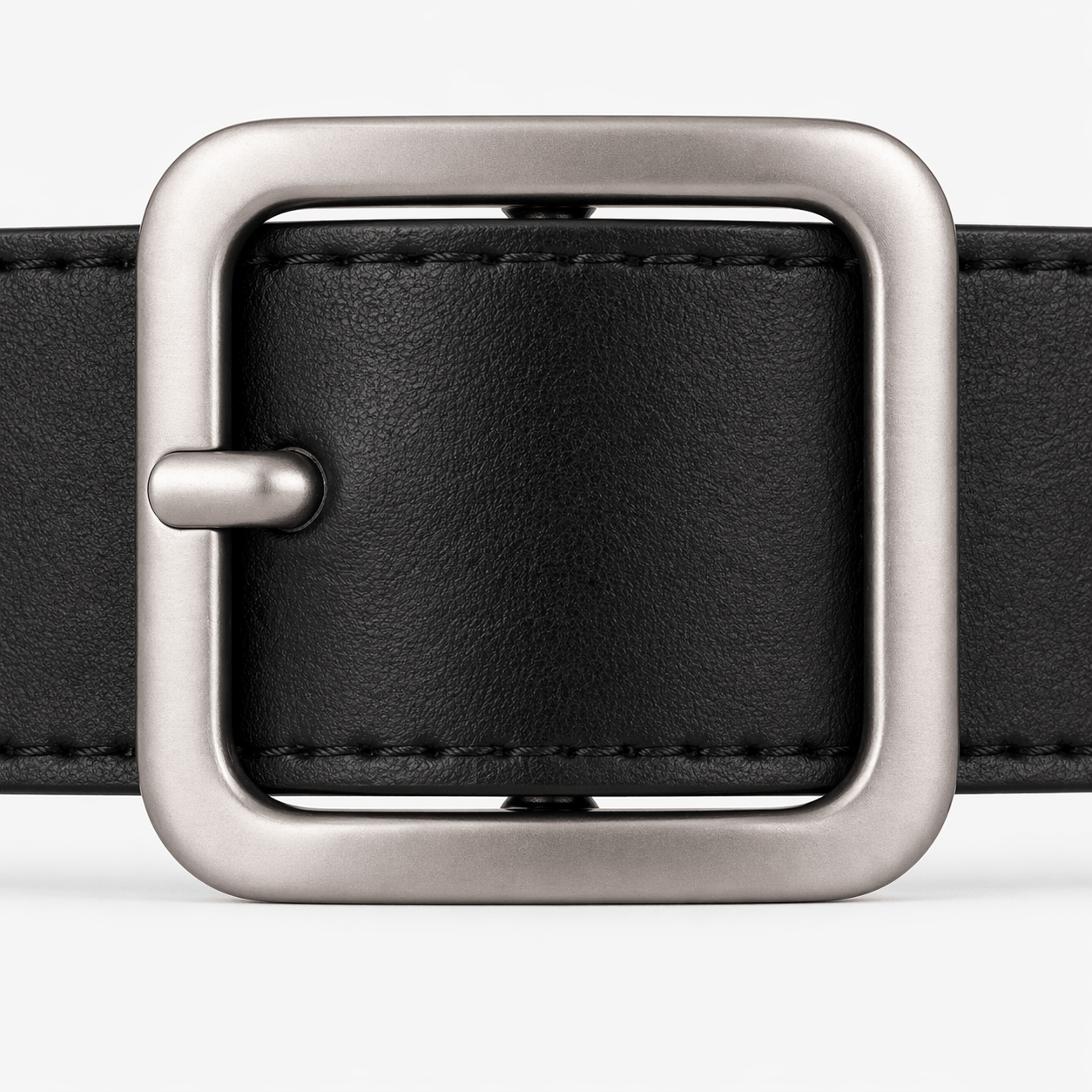 Women's fashion square buckle belt - KANFIL