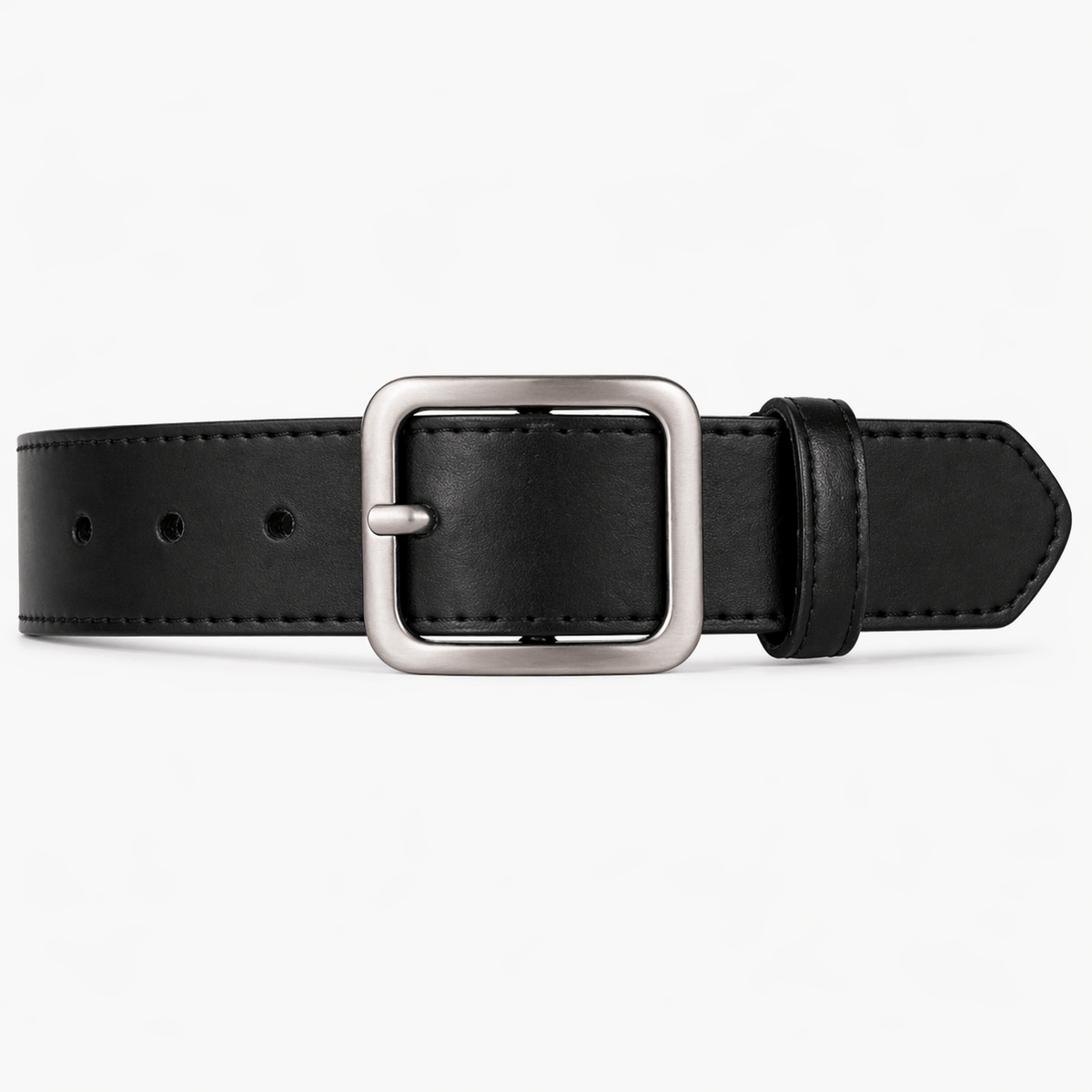 Women's fashion square buckle belt - KANFIL