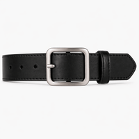 Women's fashion square buckle belt - KANFIL