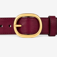 Women's round buckle belt - JEXALU