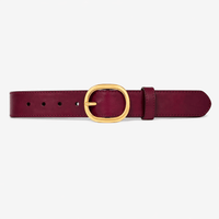 Women's round buckle belt - JEXALU