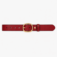 Women's rounded buckle belt - NAWLUX