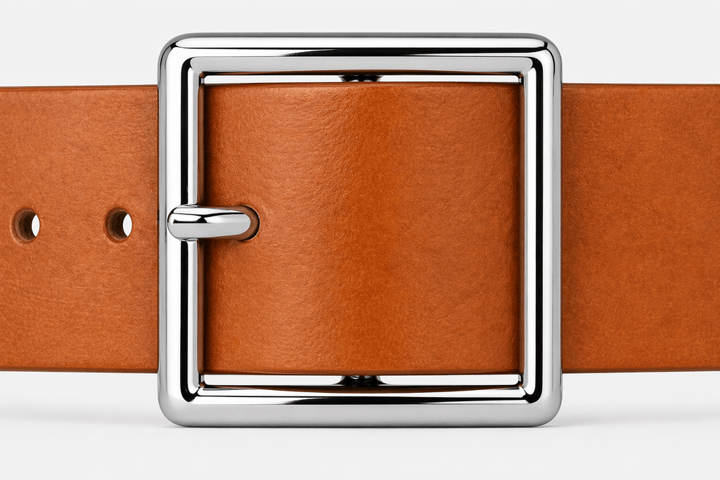 Women's square buckle belt - BEXKIN