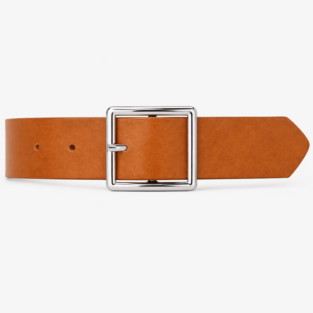 Women's square buckle belt - BEXKIN
