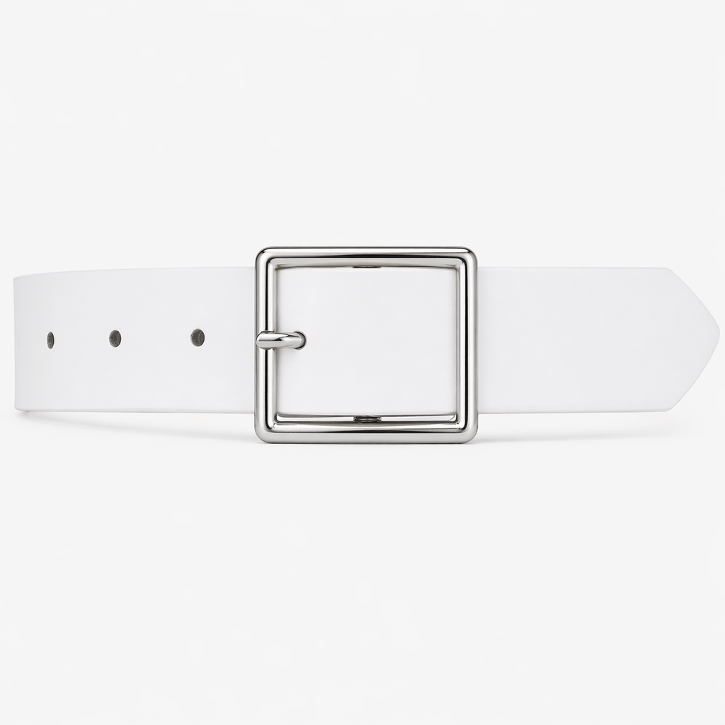 Women's square buckle belt - FADNAN