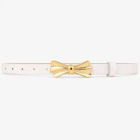 Women's thin bow buckle belt - NIHXAL