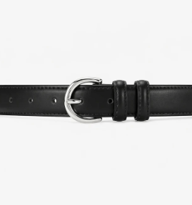 Women's thin leather belt - VONZER