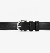 Women's thin leather belt - VONZER