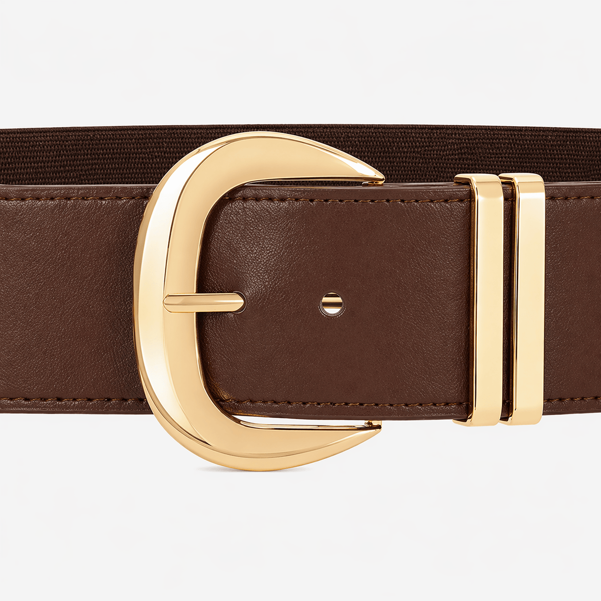 Women's wide black belt - SEGJAN
