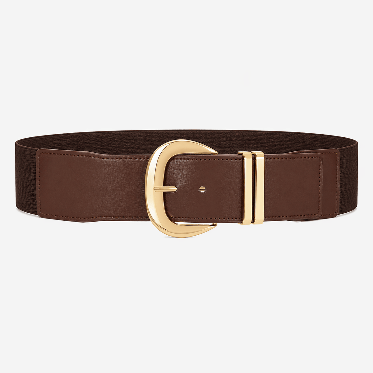 Women's wide black belt - SEGJAN