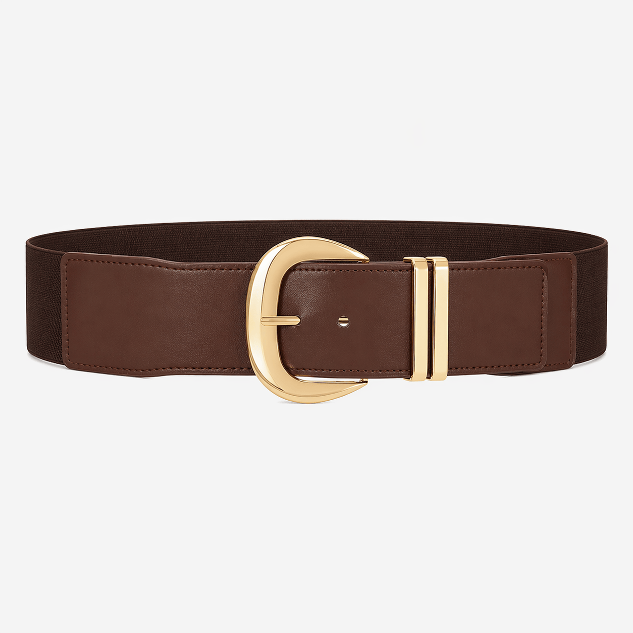 Women's wide black belt - SEGJAN