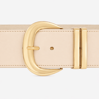 Women's wide gold belt - FIRXAN