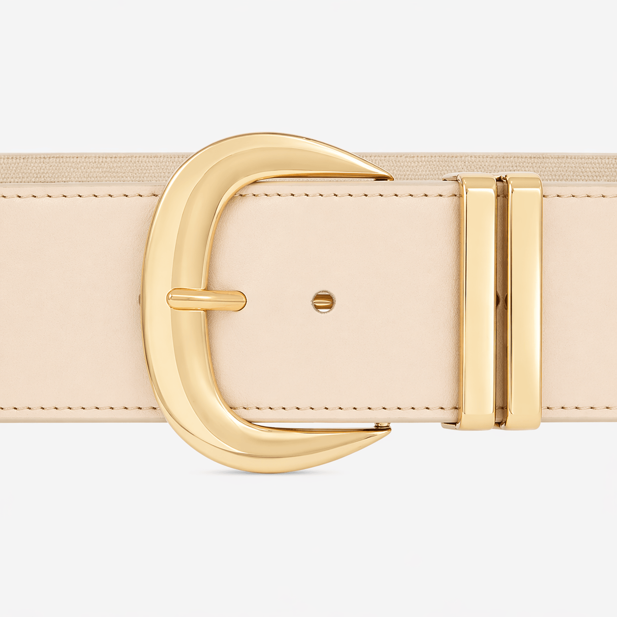 Women's wide gold belt - FIRXAN
