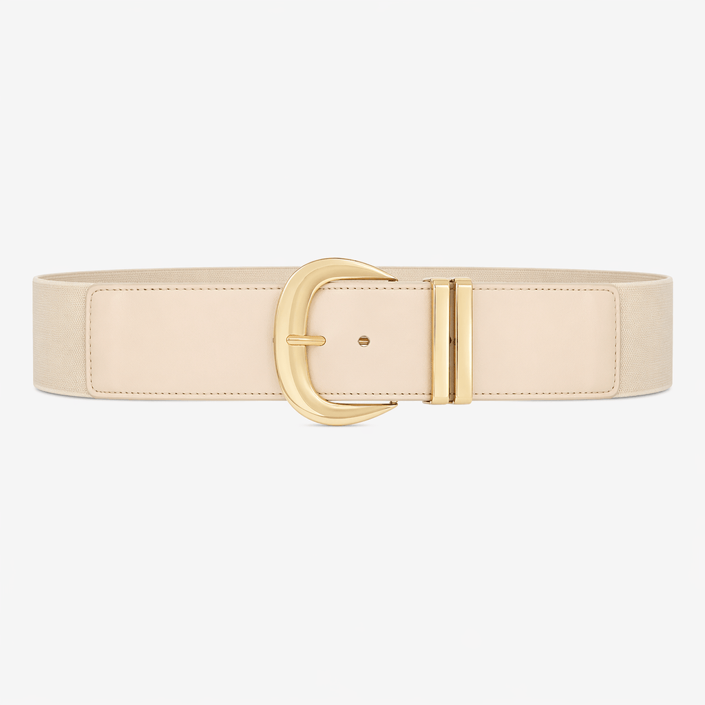 Women's wide gold belt - FIRXAN